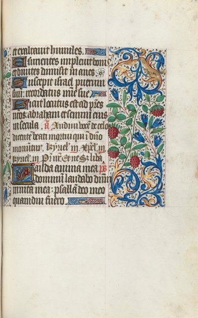 Stundenbuch Gebrauch von Rouen: fol. 108r, um 1470 von Master of the Geneva Latini