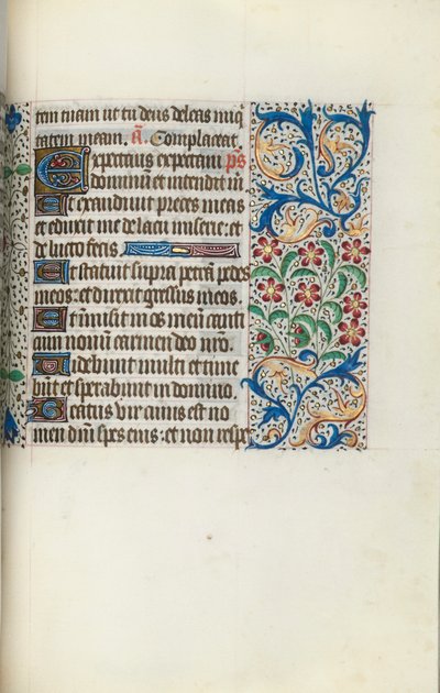 Stundenbuch Gebrauch von Rouen: fol. 125r, ca. 1470 von Master of the Geneva Latini