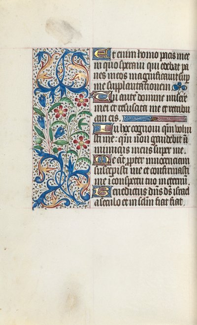 Stundenbuch Gebrauch von Rouen: fol. 128v von Master of the Geneva Latini