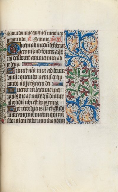 Stundenbuch Gebrauch von Rouen: fol. 129r, um 1470 von Master of the Geneva Latini