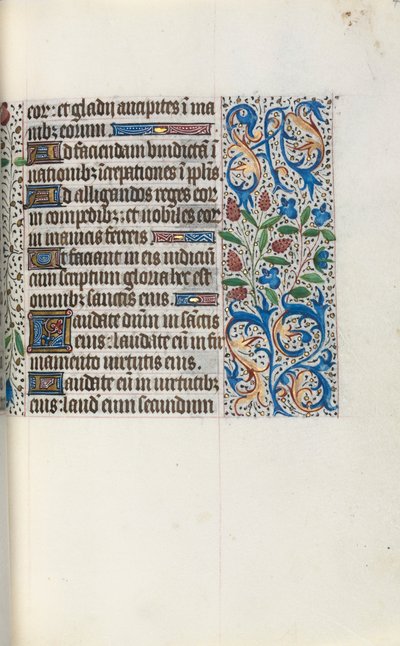Stundenbuch Gebrauch von Rouen: fol. 46r, ca. 1470 von Master of the Geneva Latini