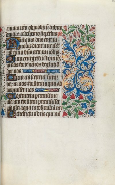 Stundenbuch Gebrauch von Rouen: fol. 65r, ca. 1470 von Master of the Geneva Latini