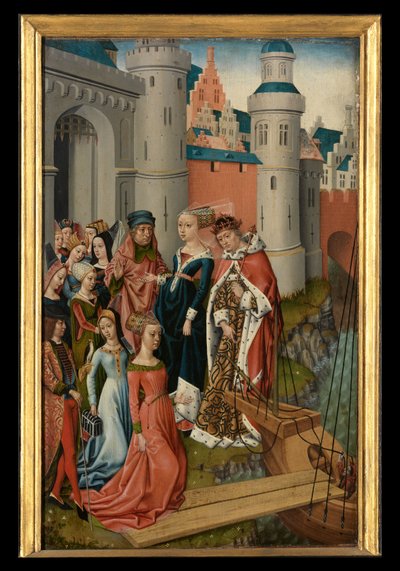 Tafel aus der Legende der St. Ursula von Master of the Legend of St. Ursula