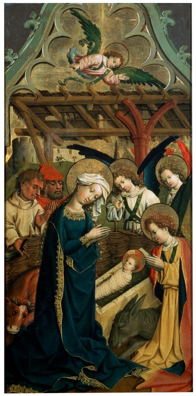 Die Geburt Christi, ca. 1440 von Master of the Lichtenstein Castle