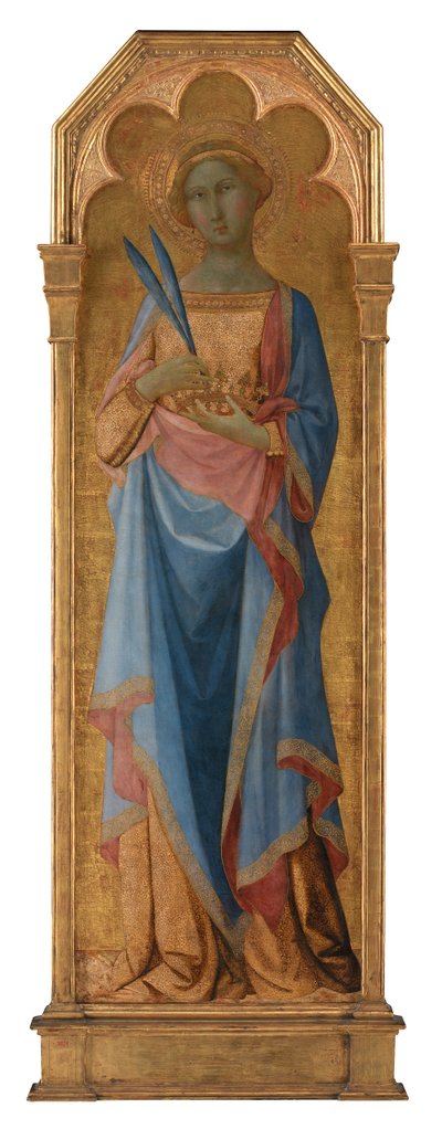 St. Corona von Master of the Palazzo Venezia Madonna
