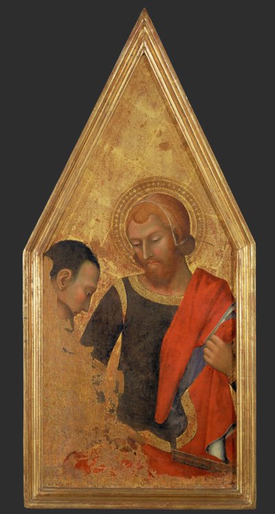 Der heilige Martin von Tours teilt seinen Mantel von Master of the Rebel Angels