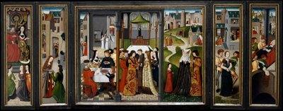 Das Leben und die Wunder der Heiligen Godelieve von Master of the Saint Godelieve Legend