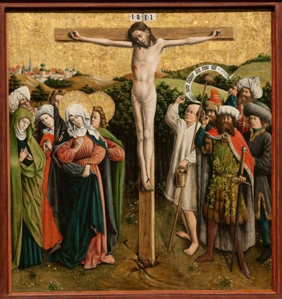 Altarbild mit der Passion Christi von Master of the Schlägl Altarpiece