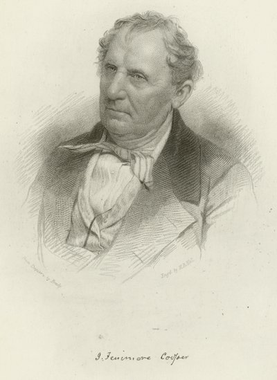 James Fenimore Cooper von Mathew B. Brady