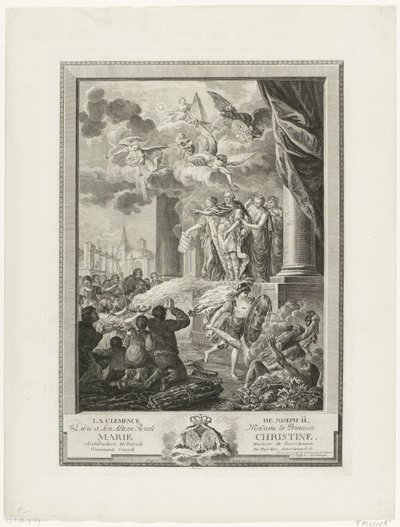 Gnade von Kaiser Joseph II. gegenüber den Protestanten, 1783 von Mathias de Sallieth