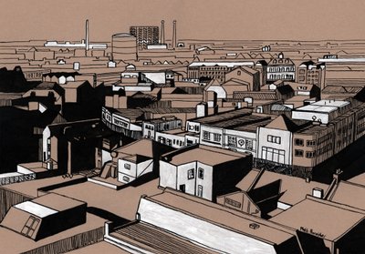 Croydon Aussicht, 2016 von Matt Bannister