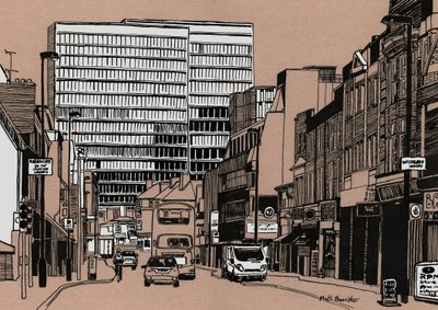 South End - Croydon, 2016 von Matt Bannister