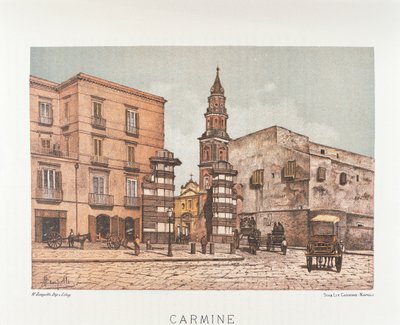 Italien, Neapel, Santa Maria del Carmine von Matteo Zampella