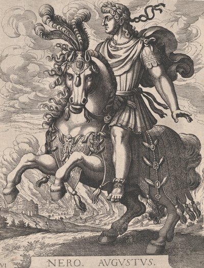Tafel 6: Kaiser Nero zu Pferd, aus 