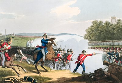 Die Schlacht von Waterloo entschieden durch den Herzog von Wellington von Matthew Dubourg
