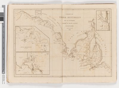 Karte von Terra Australis, Südküste, Blatt III von Matthew Flinders