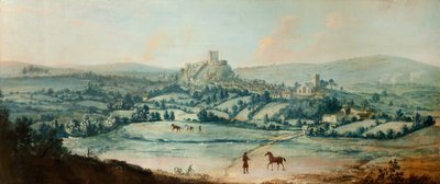 Fernsicht auf Clitheroe, ca. 1730 von Matthias Read