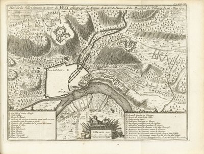 Belagerung von Huy, 1705 von Matthijs Pool (possibly)
