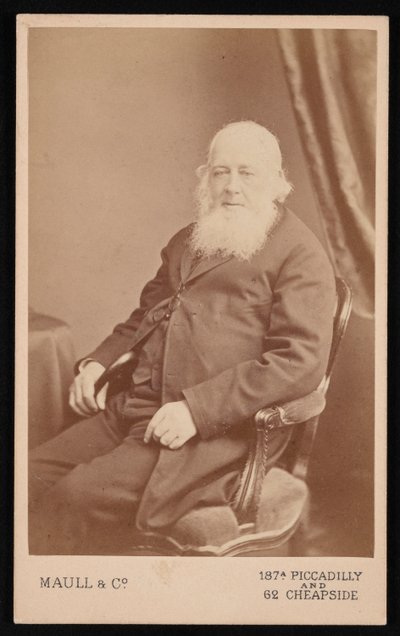 Porträt von John Gould 1804-1881 von Maull and Co