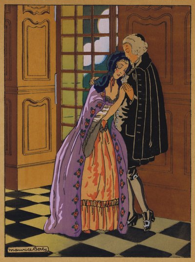 Illustration für Histoire de Manon Lescaut von Maurice Berty