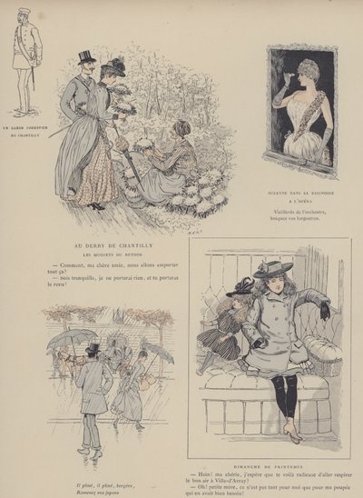 Illustration für Paris Brillant von Maurice Charles Mathieu Bonvoisin