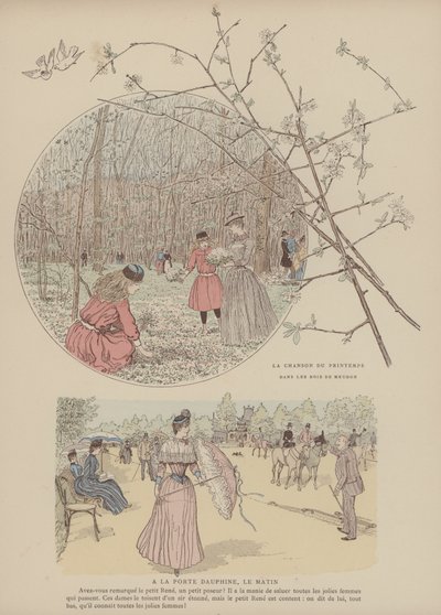 Illustration für Paris Brillant von Maurice Charles Mathieu Bonvoisin