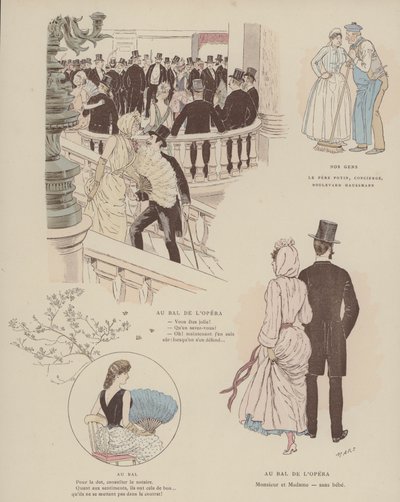 Illustration für Paris Brillant von Maurice Charles Mathieu Bonvoisin