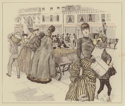 Illustration für Paris Brillant von Maurice Charles Mathieu Bonvoisin