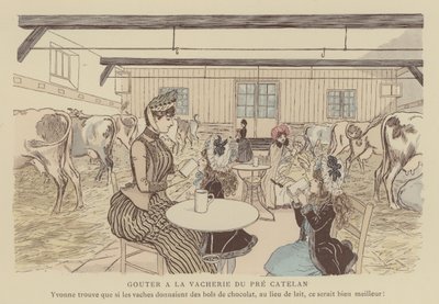 Illustration für Paris Brillant von Maurice Charles Mathieu Bonvoisin