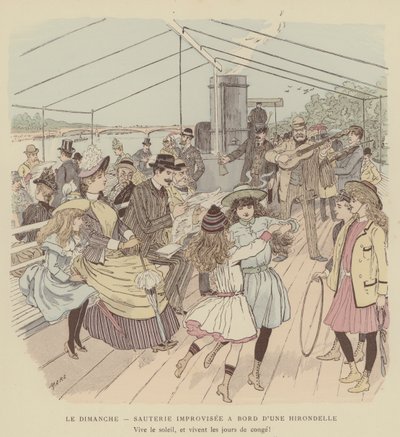 Illustration für Paris Brillant (Farblithografie) von Maurice Charles Mathieu Bonvoisin