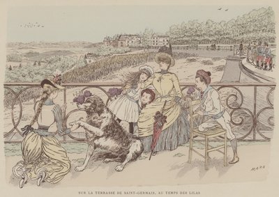 Illustration für Paris Brillant von Maurice Charles Mathieu Bonvoisin