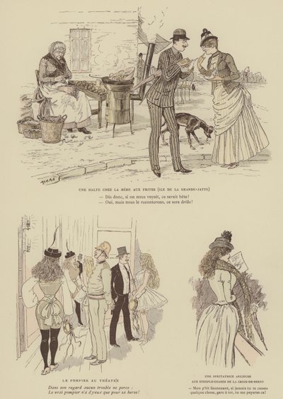 Illustration für Paris Brillant von Maurice Charles Mathieu Bonvoisin
