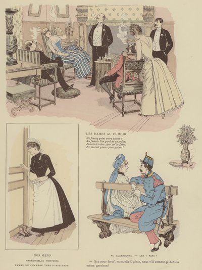 Illustration für Paris Brillant von Maurice Charles Mathieu Bonvoisin