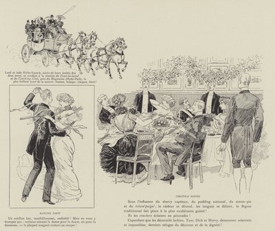 Illustration für La Vie De Londres von Mars von Maurice Charles Mathieu Bonvoisin