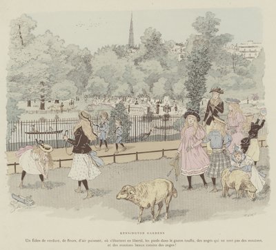 Illustration für La Vie De Londres von Mars von Maurice Charles Mathieu Bonvoisin