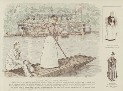 Illustration für La Vie De Londres von Mars von Maurice Charles Mathieu Bonvoisin
