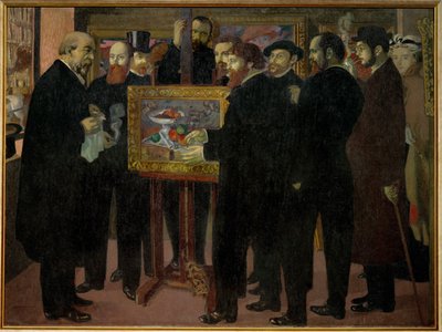 Hommage an Cézanne von Maurice Denis