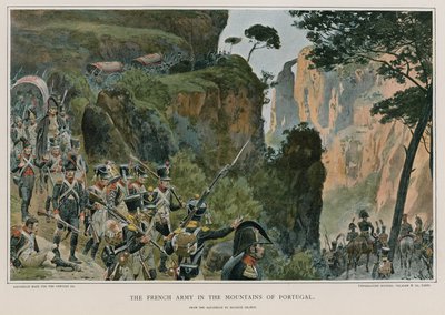Die französische Armee in den Bergen von Portugal von Maurice Henri Orange