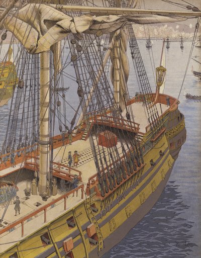 Bombardierung von Algier, Duquesne beobachtet die Auswirkungen von Maurice Leloir