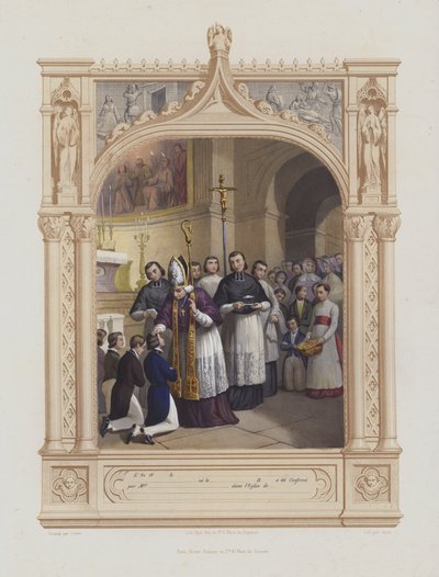 Konfirmation von Maurice Leloir