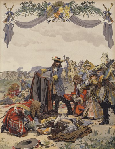 Tod von Turenne von Maurice Leloir