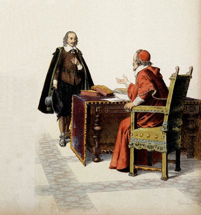 Geschichte Frankreichs: Kardinal de Richelieu (Armand Jean du Plessis) von Maurice Leloir