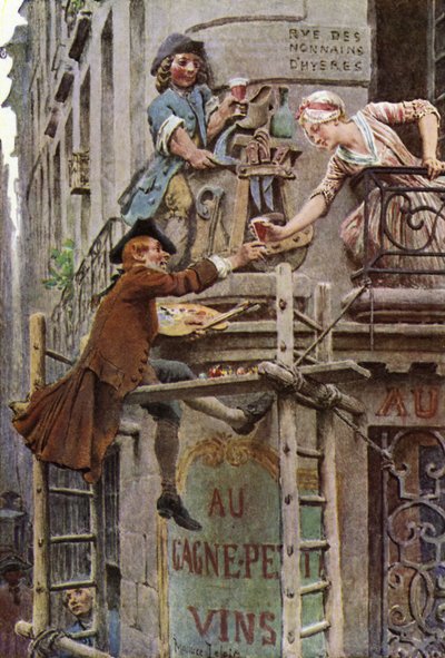 Le Peintre DEnseignes von Maurice Leloir