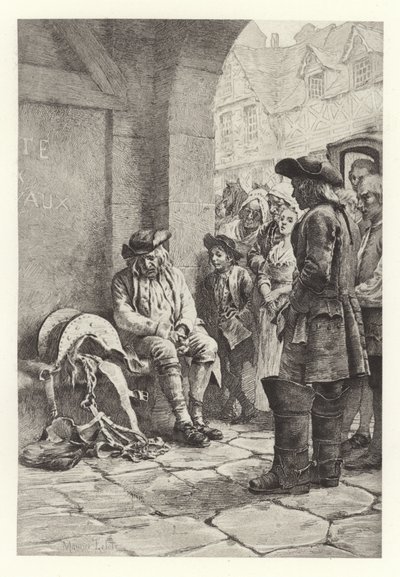 Der tote Esel von Maurice Leloir