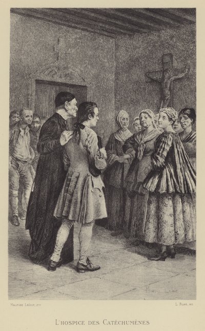 Das Hospiz der Katechumenen von Maurice Leloir