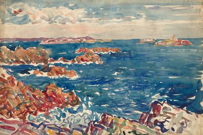 Die felsige Meeresküste von Maurice Prendergast