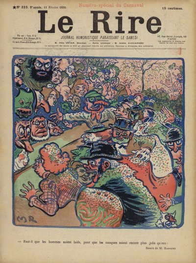 Illustration für Le Rire von Maurice Radiguet