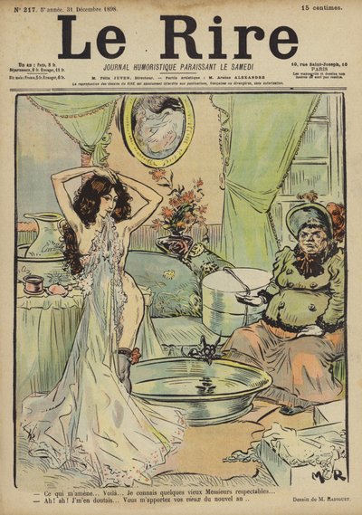 Illustration für Le Rire von Maurice Radiguet