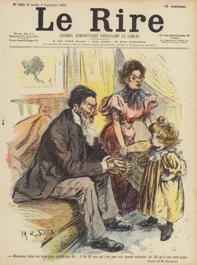 Illustration für Le Rire von Maurice Radiguet