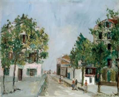 Bourg-la-Reine von Maurice Utrillo